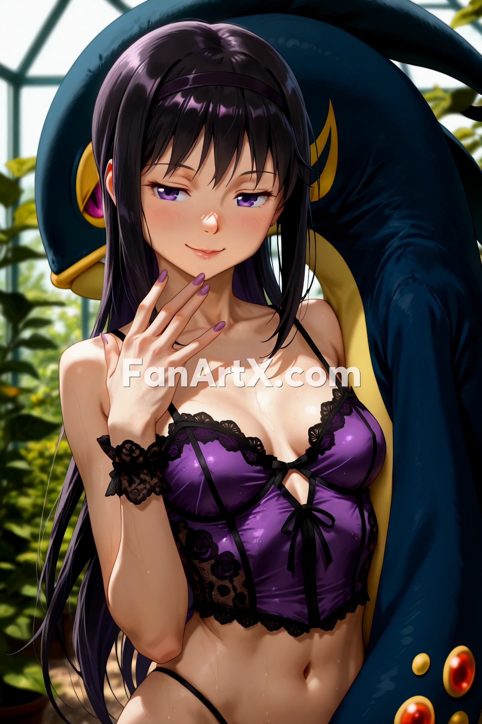 Akemi Homura Puella Magi Madoka Magica Fanart 4350669